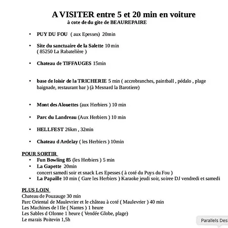 Le Beau Repaire De Jean Beaurepaire (Vendee)